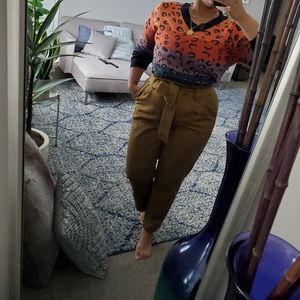 Colorful Leopard Sweater